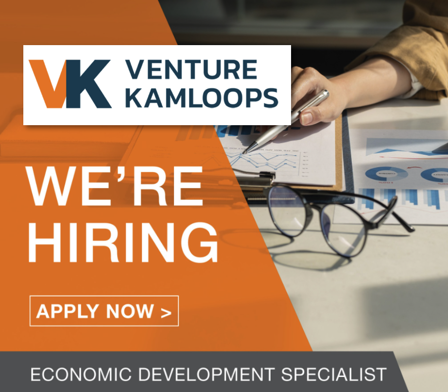 Apply now for the Economic Development Specialist role at Venture Kamloops